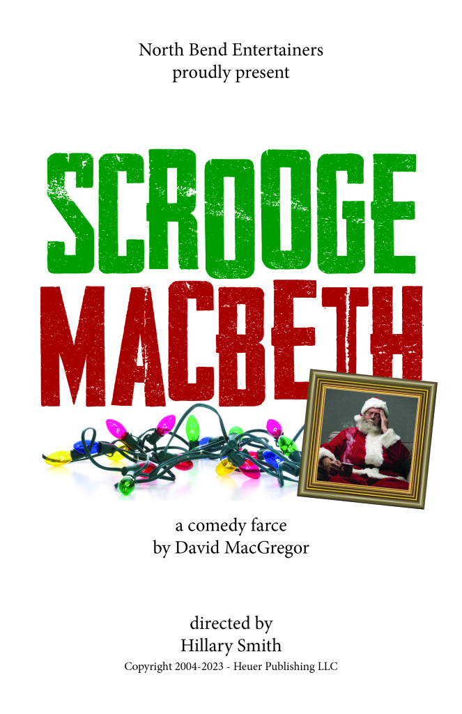 Scrooge Macbeth program cover